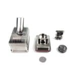 Detalle del elemento de enfriamiento de acero para vaporizador Venty